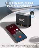 Thumbnail 6 de AOC Portable Bluetooth Speaker 30H battery 📷