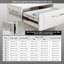 Thumbnail 1 de AOLISHENG Drawer Runners 300mm 45kg load capacity 🛠️