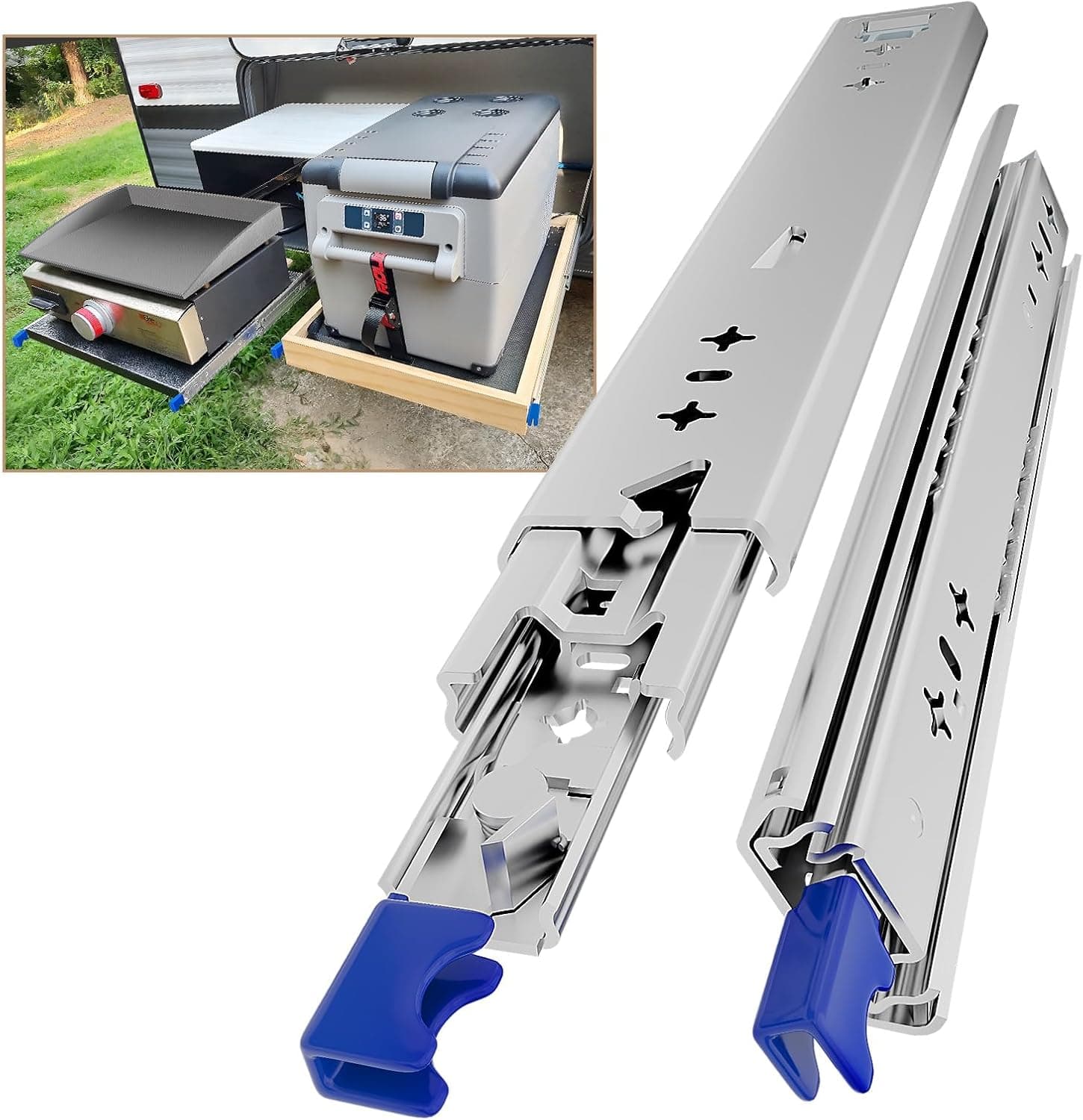 AOLISHENG Heavy Duty Drawer Runners 950mm 🛠️