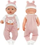 Thumbnail 1 de Aolso Hooded Rabbit Overalls for 14–18in dolls 🧸