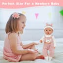 Thumbnail 5 de Aolso Hooded Rabbit Overalls for 14–18in dolls 🧸