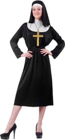 Thumbnail principal de Aomig Nun Costume for Women 4 Piece Nun Dress Up 🎭