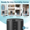 Thumbnail 2 de AROEVE Dehumidifier 990 ml compact quiet model 🏠