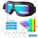 Thumbnail 3 de Ashilun Retro Pilot motorcycle goggles fog-proof ⌚