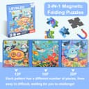 Thumbnail 1 de ASTARON Magnetic Puzzles for Toddlers 12 pcs 🧩