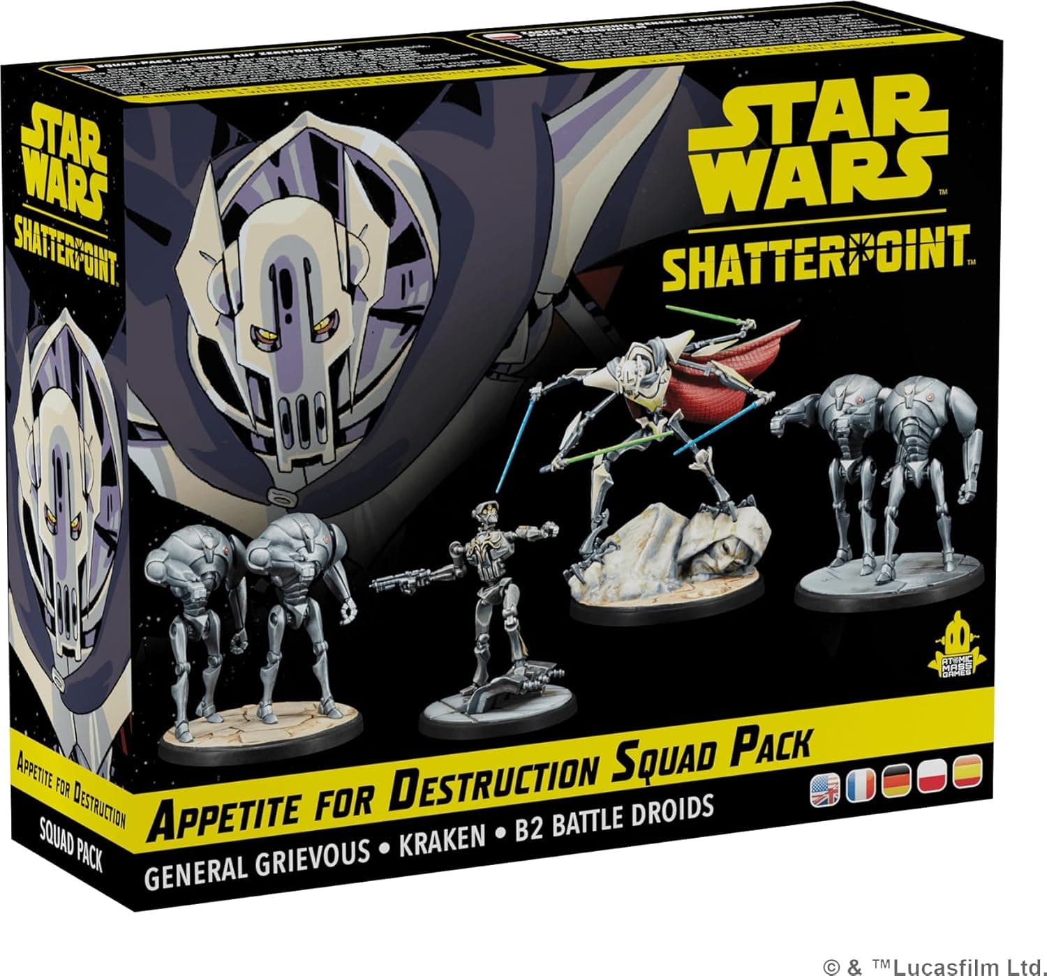 Atomic Mass Games Star Wars Shatterpoint: Appetite for Destruction — Squad Pack 🎲