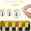 Thumbnail 1 de AUAUY 22pcs Mini LED battery lights for crafts 🎉