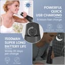 Thumbnail 6 de AUIEI Water Flosser 300 ml cordless oral irrigator 💧🦷