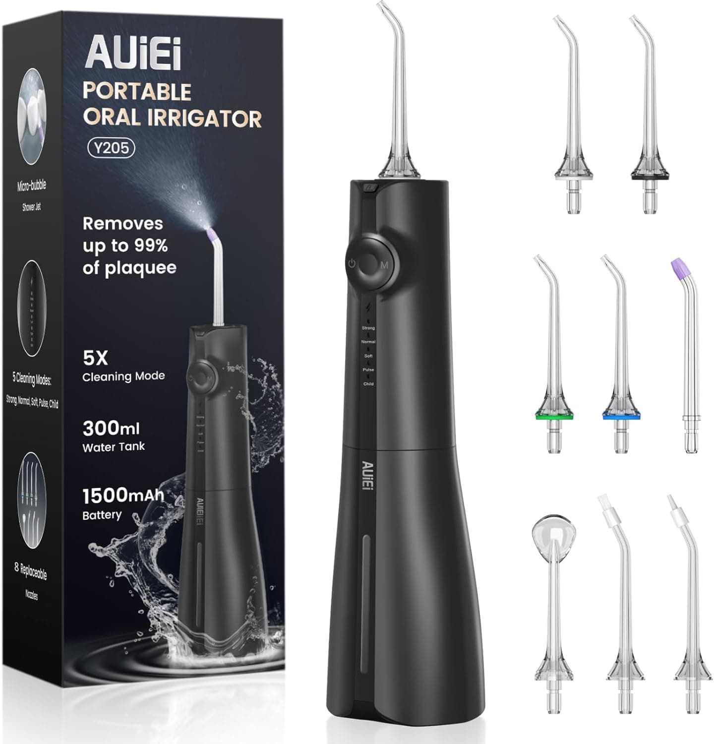 AUIEI Water Flosser – cordless dental irrigator 🚿