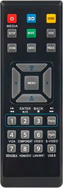 Thumbnail principal de AULCMEET E-26171 replacement remote for Acer projectors 🎥