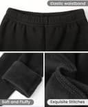 Thumbnail 3 de Auranso Girls Fleece Lined Leggings 5 Years – thermal leggings 🧦