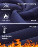 Thumbnail 4 de Auranso Girls Fleece Lined Leggings 5 Years – thermal leggings 🧦