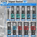 Thumbnail 1 de Aurlloct 1/2" Drive Impact Socket Set 11pcs 🔧