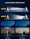 Thumbnail 3 de Babacom Bike Lights: Front & Back USB Rechargeable 8+7 Modes 💡