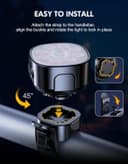 Thumbnail 6 de Babacom Bike Lights: Front & Back USB Rechargeable 8+7 Modes 💡