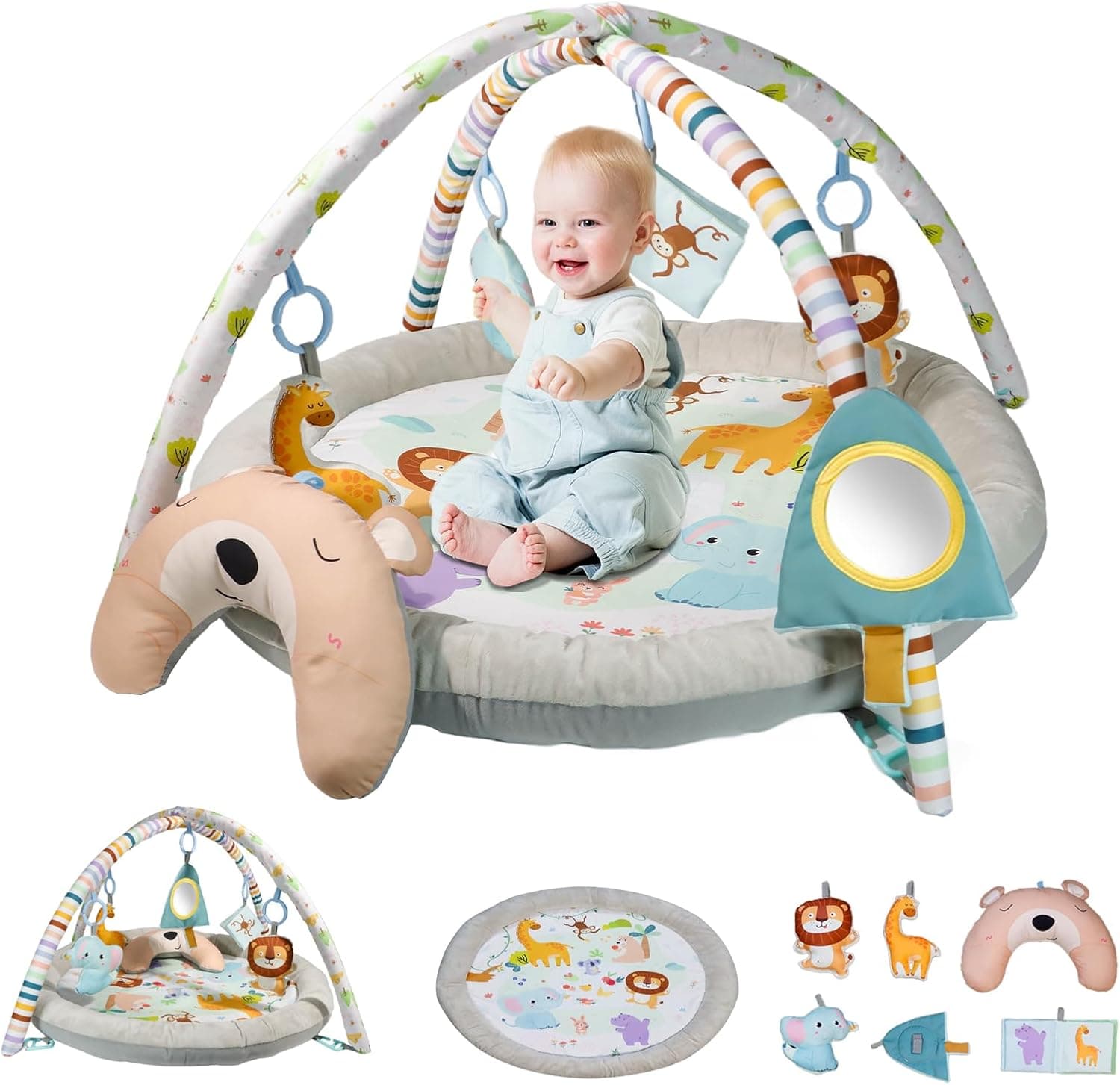 Baby Play Mat Activity Gym for 0-36 Months 🧸