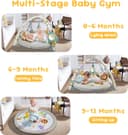 Thumbnail 3 de Baby Play Mat Activity Gym for 0-36 Months 🧸