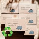 Thumbnail 6 de Baby Sling Wrap Newborn to Toddler Carrier 7-35lb — baby carrier 👶