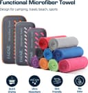Thumbnail principal de BAGAIL Microfibre Travel Towel Quick‑Dry 90×40 cm 🏖️