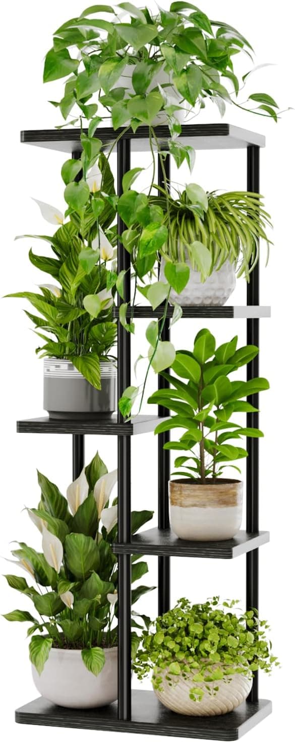 Bamworld 5 Tier plant stand for corner spaces 🌿