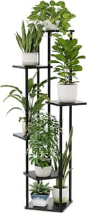 Thumbnail principal de Bamworld 6 Tier Tall Metal Plant Stand for Indoor Plants 🌿