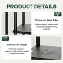 Thumbnail 5 de Bamworld 6 Tier Tall Metal Plant Stand for Indoor Plants 🌿