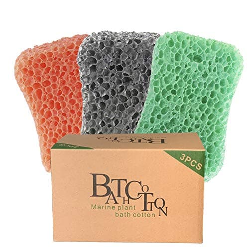 Bath Sponges 3-Pack Soft Exfoliating Shower Sponges for Deep Cleaning 🛁