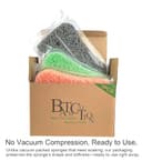 Thumbnail 3 de Bath Sponges 3-Pack Soft Exfoliating Shower Sponges for Deep Cleaning 🛁