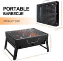 Thumbnail 1 de BBQ Barbecue Grill Portable Charcoal Grill ⛔️
