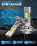 Thumbnail 1 de BEAMFLY H7 110W 36000LM LED headlight bulb 📷