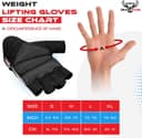 Thumbnail 3 de BEAST RAGE Weight Lifting Gloves for Crossfit 🧤