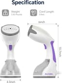 Thumbnail 6 de BEAUTURAL Steamer 30s heat-up for clothes 🧺