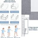 Thumbnail 4 de Bed Guard 1.8M Adjustable Toddler Bed Rail 🛏️