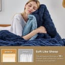 Thumbnail 3 de Bedsure Sherpa Fleece Throw 150x200 cm 🛏️