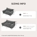 Thumbnail 5 de Bedsure Washable Cat Sofa Bed 61x46x25cm 🐶