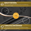 Thumbnail 2 de BEEWAY Egg Chair Cover 115×190 cm Waterproof 🪑