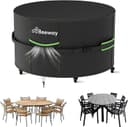 Thumbnail principal de BEEWAY Garden Table Cover round 230×102 cm 🌧️