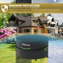 Thumbnail 6 de BEEWAY Garden Table Cover round 230×102 cm 🌧️