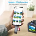 Thumbnail 6 de Beikell SD Card Reader USB‑C with USB 3.0 — Dual Slot 📷