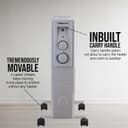 Thumbnail 2 de Belaco 2500W oil filled radiator heater 11-fin 🔥