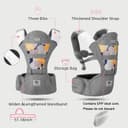 Thumbnail 1 de Bellababy Multifunction Baby Carrier 6-in-1 👶