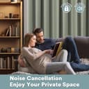 Thumbnail 6 de BellaHills 100% Blackout Curtains 46 x 54 inch 🪟