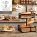 Thumbnail 5 de BELLE VOUS 2-Tier Fruit Basket for Kitchen 🍎