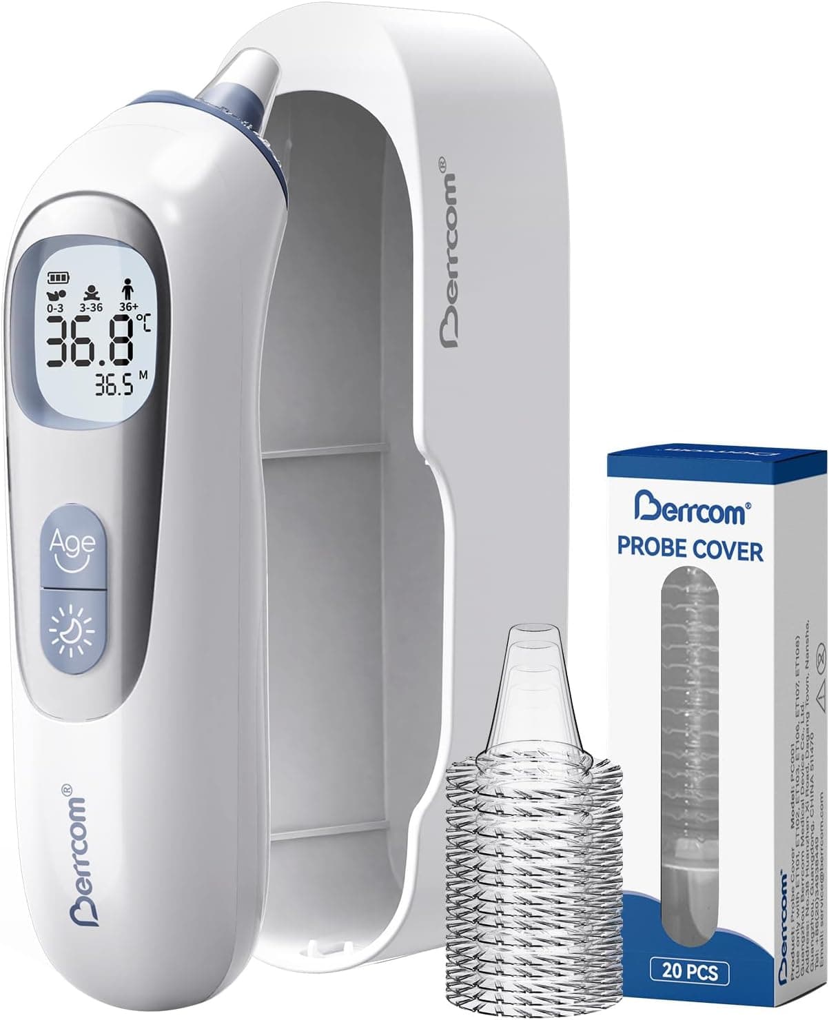 Berrcom Ear Thermometer 1s instant reading 📷