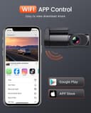 Thumbnail 5 de BESTSEE Dash Cam Front 1080P WiFi dash cam 📷