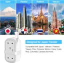 Thumbnail 3 de BEVA 2 Way 3 USB UK–Japan Adapter with 1.5M cable 🔌