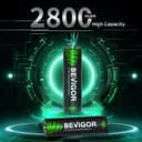 Thumbnail 1 de BEVIGOR 4 x 2800mAh AA rechargeable batteries with charger 🔋