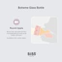 Thumbnail 3 de BIBS Boheme Baby Glass Bottle 120 ml — anti-colic 🍼