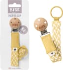 Thumbnail principal de BIBS Paci Braid organic cotton dummy chain, 0–36 m 👶