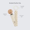 Thumbnail 1 de BIBS Paci Braid organic cotton dummy chain, 0–36 m 👶